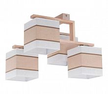 потолочная люстра tk lighting 562 lea white 4 в Хабаровске