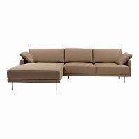 диван camber sofa угловой бежевый в Хабаровске