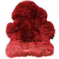 меховой коврик из овчины вишня 95х55 см в Хабаровске