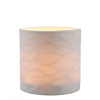 подсвечник белый стеклянный fontana m от eichholtz, 20 см в Хабаровске