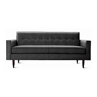 диван bantam sofa большой прямой темно-серый в Хабаровске