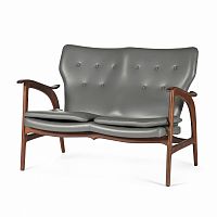 диван fauteuil прямой серый в Хабаровске