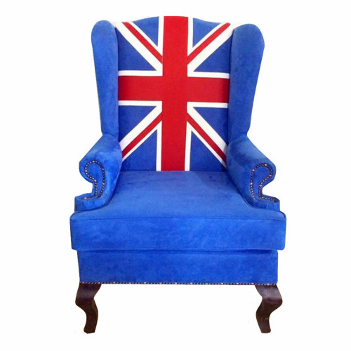 каминное кресло union jack classic в Хабаровске