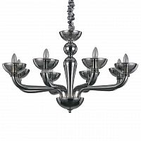 подвесная люстра ideal lux casanova sp8 fume в Хабаровске