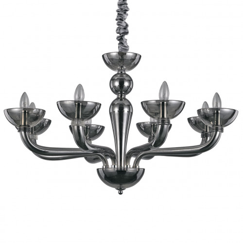 подвесная люстра ideal lux casanova sp8 fume в Хабаровске