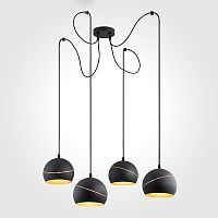 подвесная люстра tk lighting 2221 yoda black orbit в Хабаровске