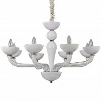 подвесная люстра ideal lux casanova sp8 bianco в Хабаровске