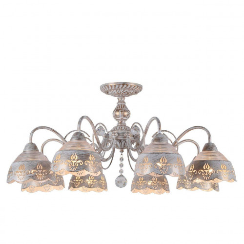 потолочная люстра arte lamp sicilia a9106pl-8wg в Хабаровске