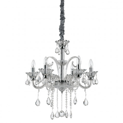 подвесная люстра ideal lux colossal sp6 trasparente в Хабаровске