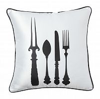 подушка со столовыми приборами tableware white в Хабаровске