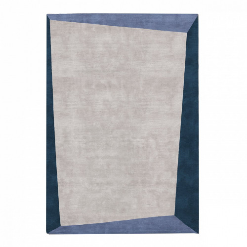 ковер dipped frame blue 150x220 серо-синий в Хабаровске