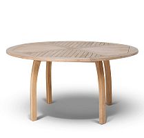 модена круглый стол из тика, 150 см. в Хабаровске