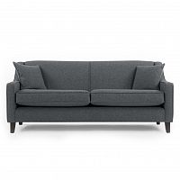 диван halston трехместный прямой серый в Хабаровске