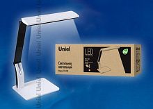 настольная лампа (06416) uniel tld-503 white/led/546lm/5000k/dimer/usb в Хабаровске