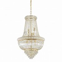 подвесная люстра ideal lux dubai sp10 ottone в Хабаровске