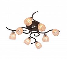 потолочная люстра idlamp raymond 213/8pf-blackchrome в Хабаровске