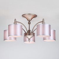 потолочная люстра eurosvet adagio 60080/5 сатин-никель в Хабаровске
