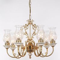 подвесная люстра lucia tucci vetralla 179.7 antique gold в Хабаровске