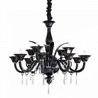 подвесная люстра ideal lux renoir sp12 nero в Хабаровске