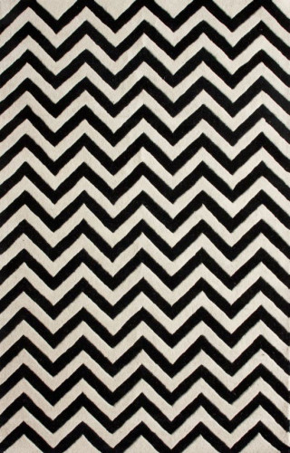 ковер zig zag чёрный 120х180 в Хабаровске