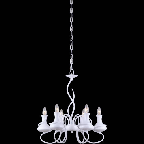 подвесная люстра arte lamp servizio a6819lm-6wh в Хабаровске
