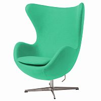 кресло egg chair зеленое в Хабаровске