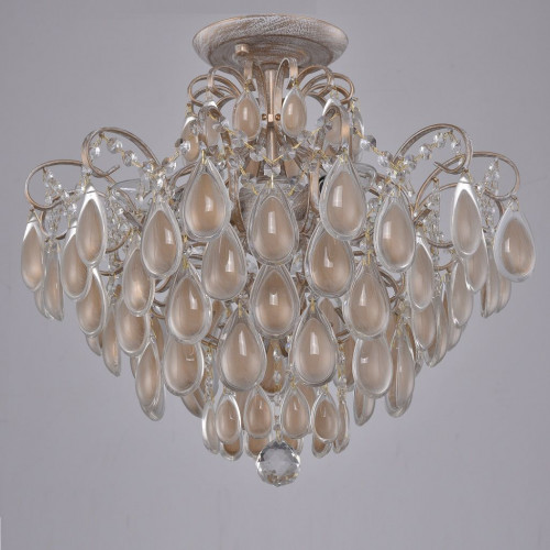 потолочная люстра crystal lux sevilia pl4 gold в Хабаровске