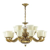 подвесная люстра odeon light merano 3997/15 белая в Хабаровске
