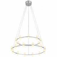 подвесная светодиодная люстра st luce cilindro sl799.103.21 белая в Хабаровске