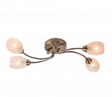 потолочная люстра idlamp carmina 201/4pf-oldbronze в Хабаровске