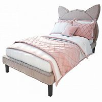 кровать детская 140х200 бежевая kitty в Хабаровске