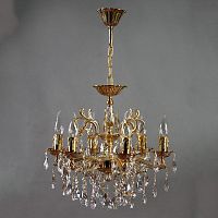 подвесная люстра ambiente leon 2128/6 wp tear drop в Хабаровске