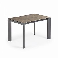 стол atta 120 (180)x80 антрацит, porcela vulcano c cc0184vc от la forma (ex julia grup) в Хабаровске