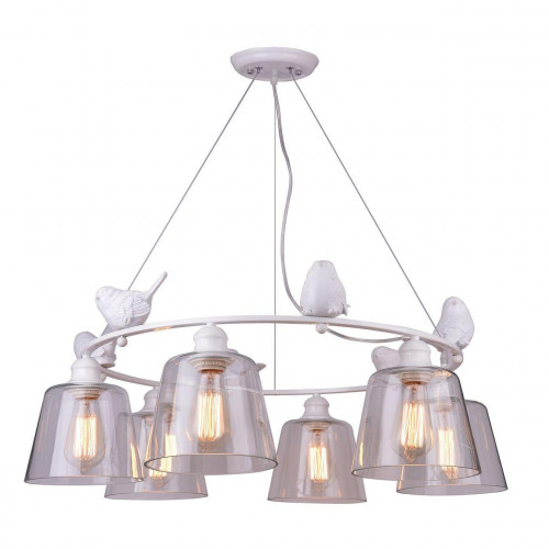 подвесная люстра arte lamp passero a4289lm-6wh в Хабаровске