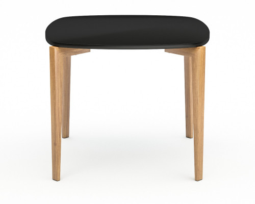 стол обеденный с черной столешницей smooth compact в Хабаровске