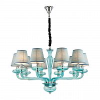 подвесная люстра lucia tucci ashanti 1260.10 blue голубая в Хабаровске
