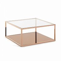 столик журнальный greenhill 80x80 прозрачный от la forma (ex julia grup) в Хабаровске