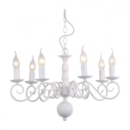 подвесная люстра arte lamp a1129lm-7wh в Хабаровске