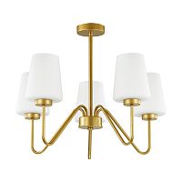 подвесная люстра lumion olivia 3791/5c белая в Хабаровске