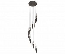подвесная светодиодная люстра kink light рэй 6114-15a,02 в Хабаровске