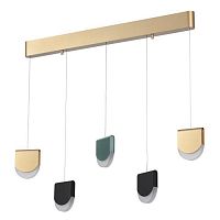 подвесной светодиодный светильник odeon light rebel 3861/29l в Хабаровске