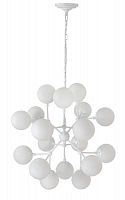 подвесная люстра crystal lux medea white sp18 белая в Хабаровске
