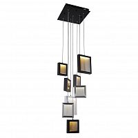 подвесная светодиодная люстра crystal lux valiente sp8 хром в Хабаровске
