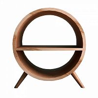 тумба ellipse круглая с полкой орех в Хабаровске