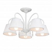 потолочная люстра vitaluce v3467/5pl белая в Хабаровске