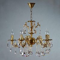 подвесная люстра ambiente granada 2118/5 ab tear drop в Хабаровске