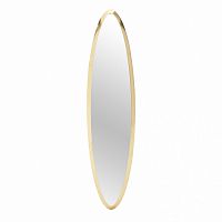 зеркало золотое овальное в узкой раме gold oval в Хабаровске