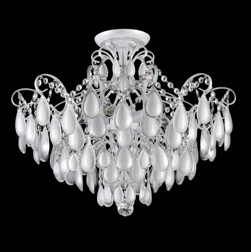 потолочная люстра crystal lux sevilia pl6 silver в Хабаровске
