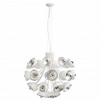 подвесная люстра mw-light фьюжен 12 392014328 белая в Хабаровске