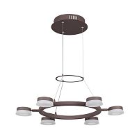 подвесная светодиодная люстра odeon light wengelina 3537/6la в Хабаровске